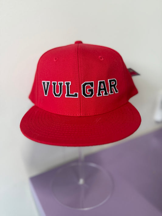 #40 - Vulgar Red SnapBack Hat