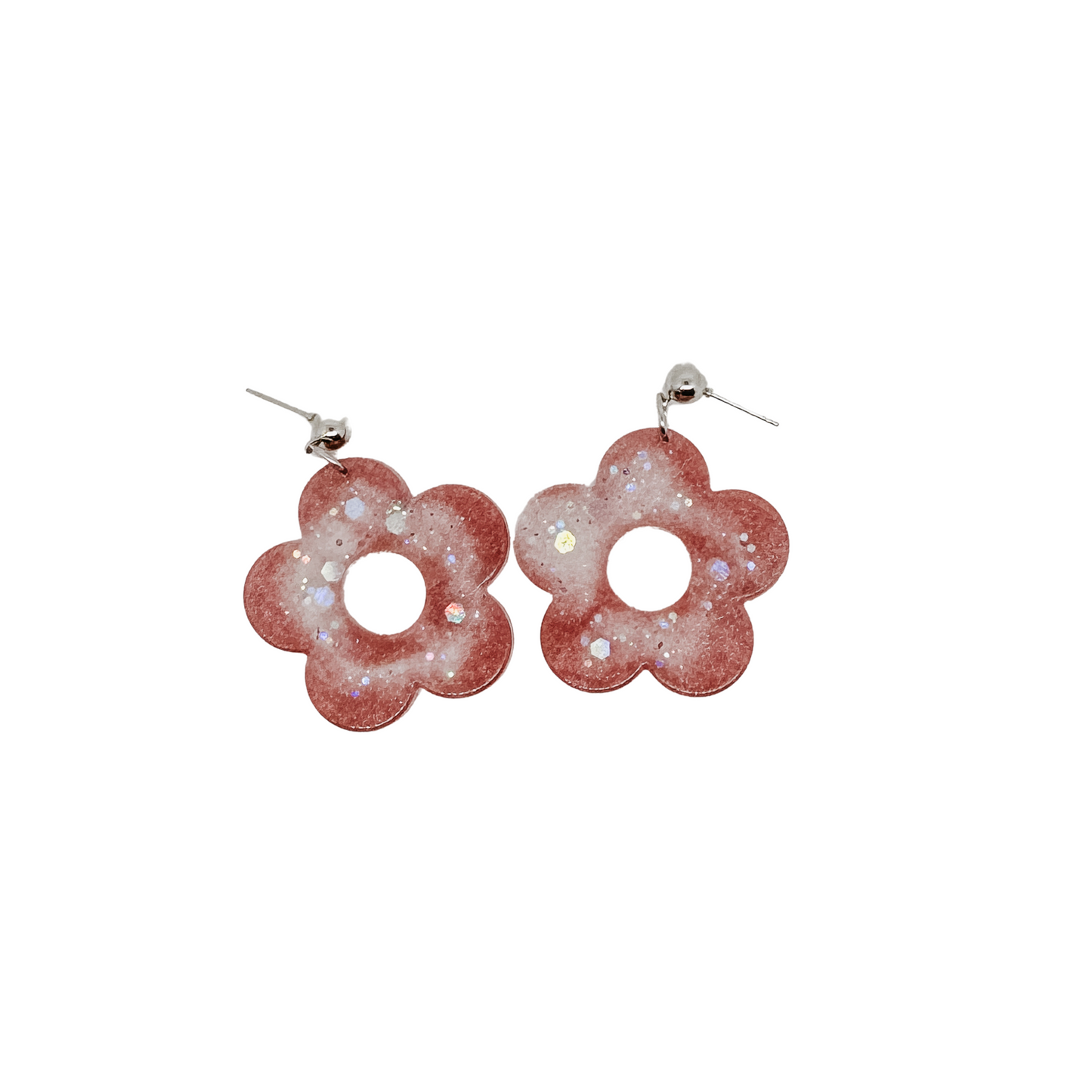 Strawberry Jelly Glitter Earring Collection