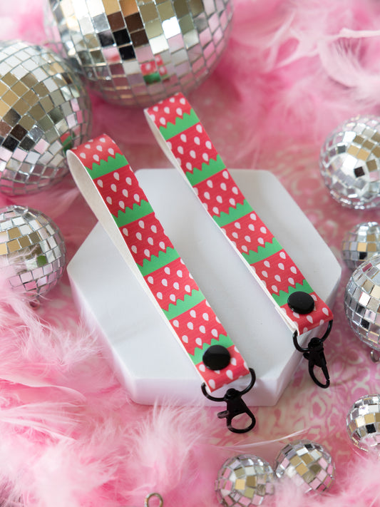 Strawberry Wristlet