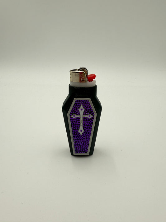 #559 - Holy Smokes Purple Lighter Sleeve