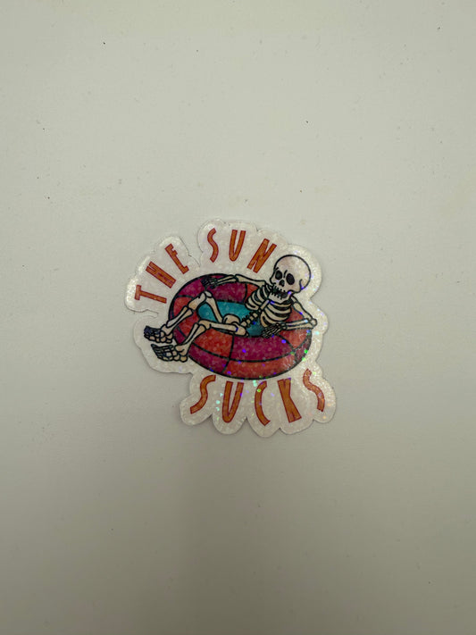 The Sun Sucks Sticker F11