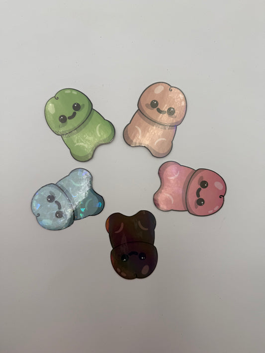 Happy Little Peen Sticker