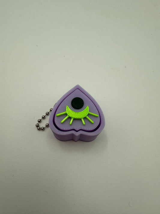 Ouija Planchette Clicker Keychain