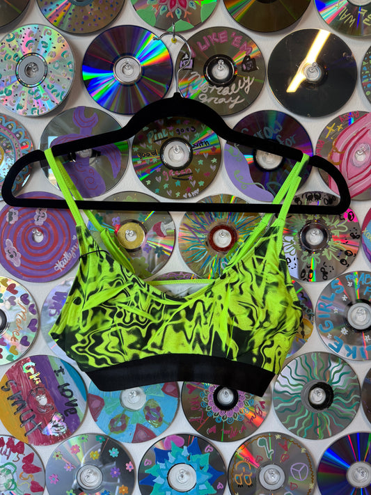 Neon Ink Bralette S #674