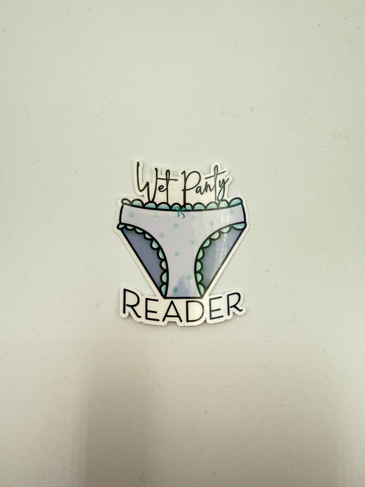 Wet Panty Reader Sticker A30