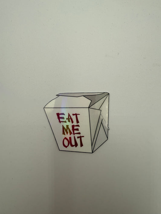Eat Me Out Sticker E34
