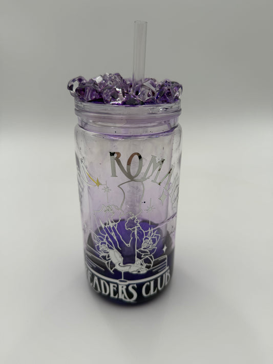 #709 - Dark Romance Readers Club Glitter Drip Cup