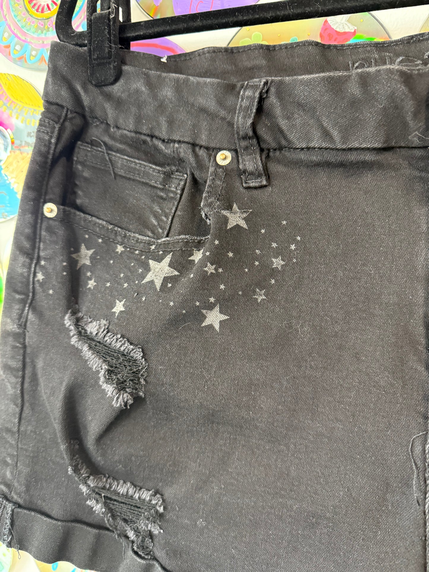 Night Skies Denim Shorts 2XL #792