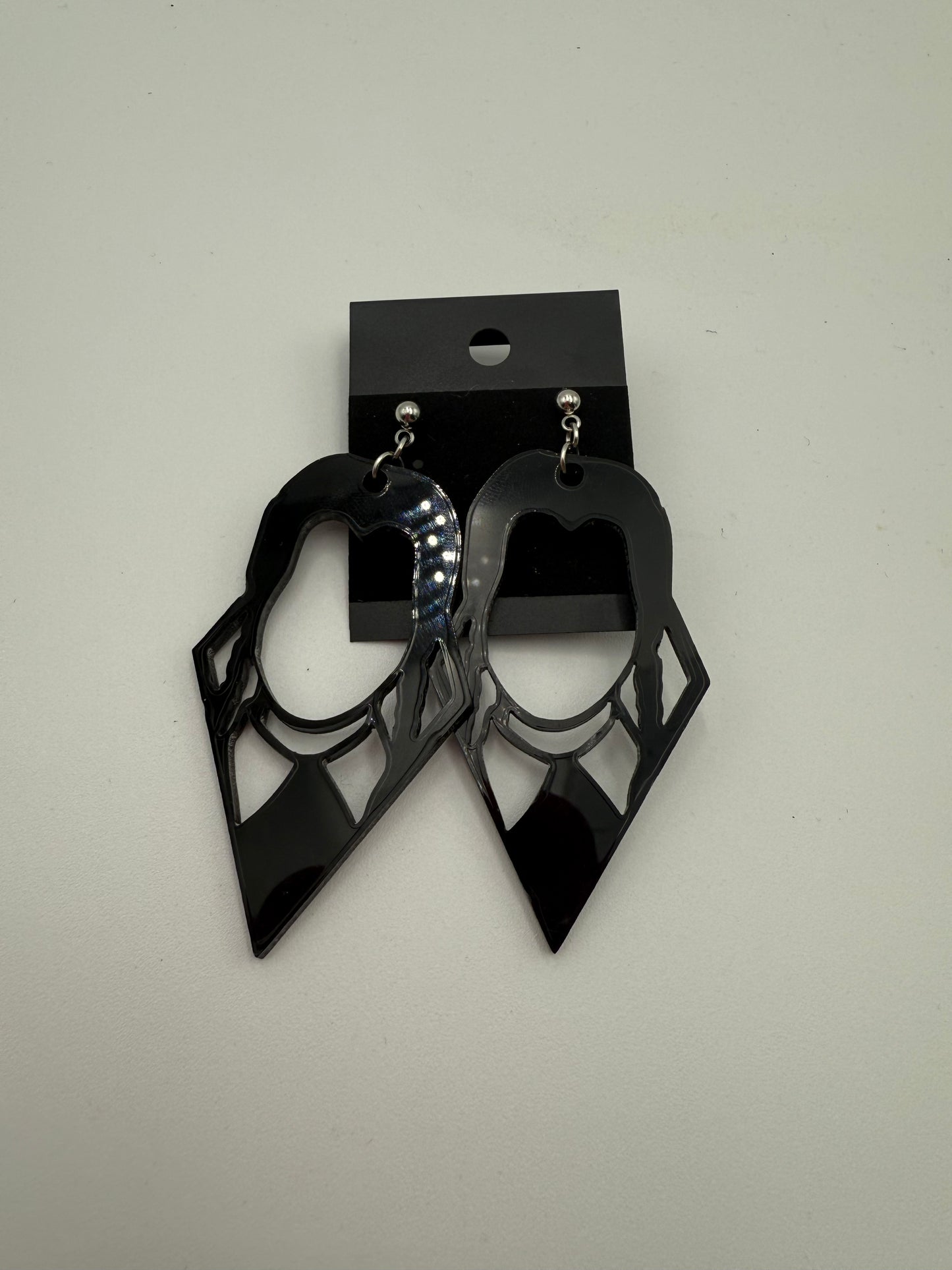 Wednesday Addams Silhouette Earrings