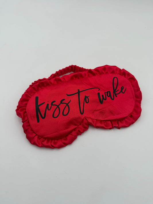 #818 - "Kiss to wake" Sleeping Mask