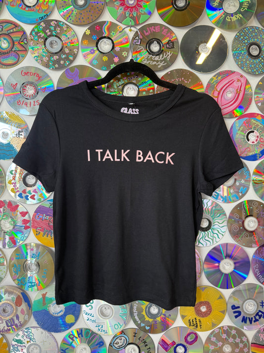 #826 - I Talk Back t-shirt XL