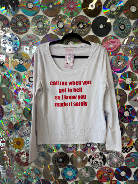 #844 -  Call me when you get to hell - L