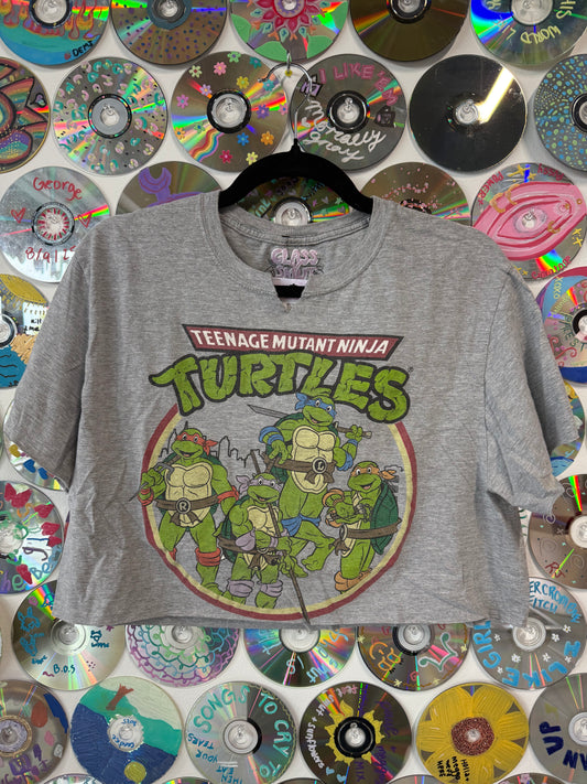 #848 - TMNT cropped T-shirt L