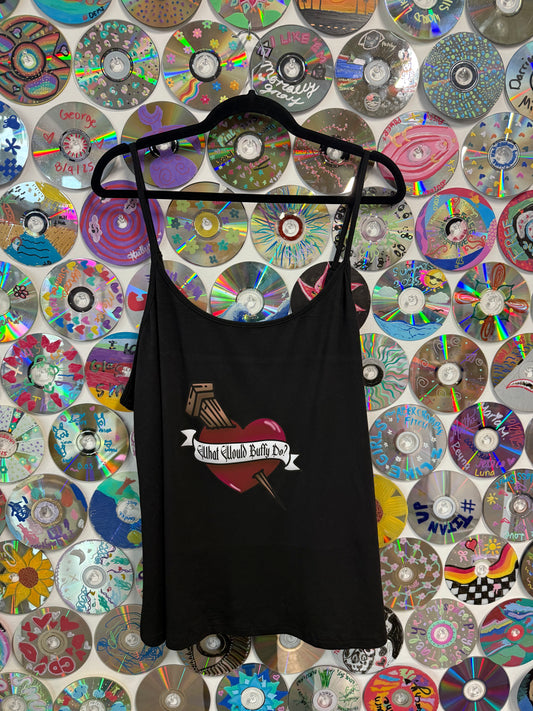 #857 - What would Buffy Do? Tank top - 2XL