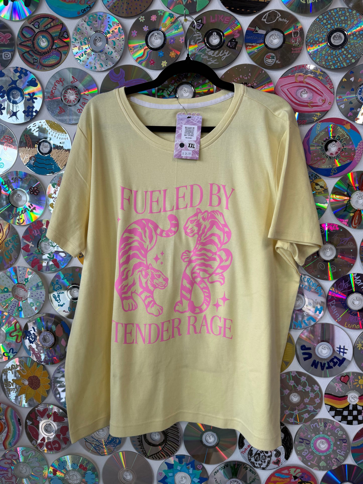 #865 - Fueled by tender rage t-shirt - 2XL