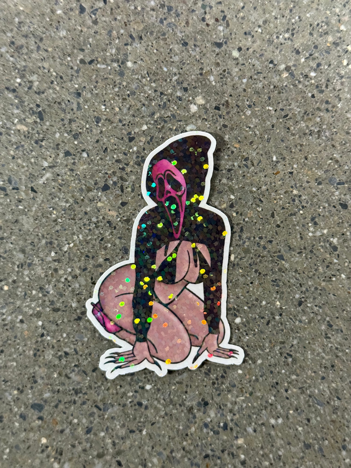 Ghostface Babe Sticker - H14