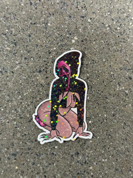Ghostface Babe Sticker - H14