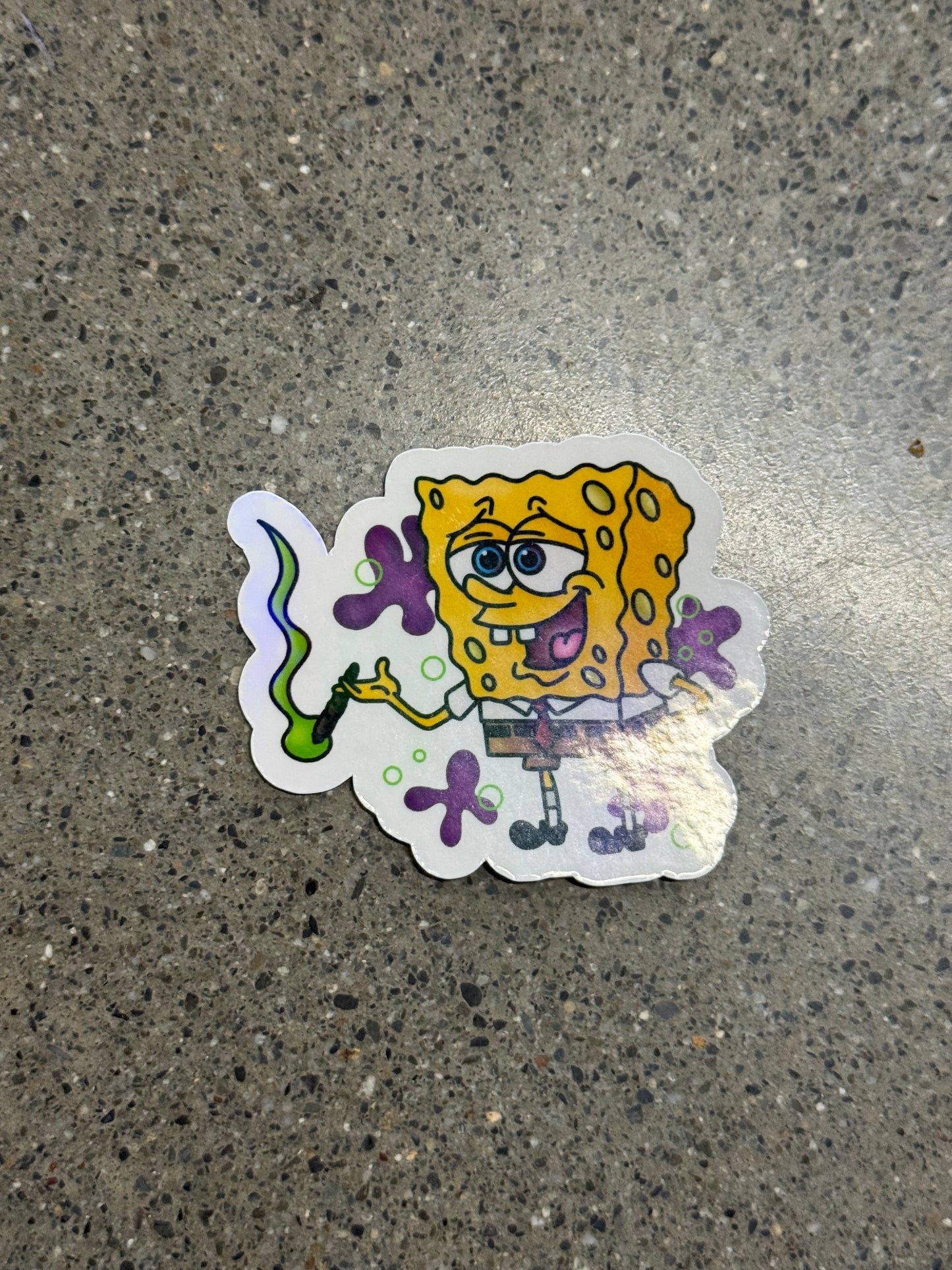 Stoner Spongebob Sticker - C22