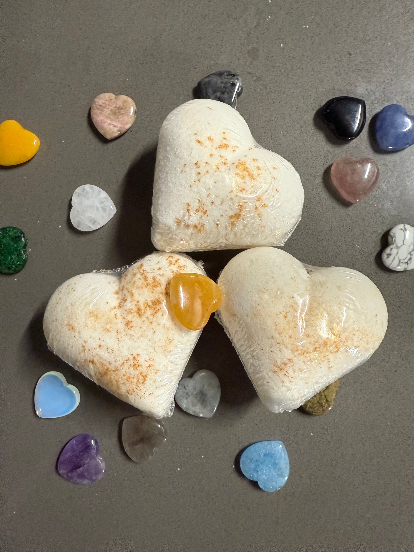 Third Eye Bath bomb (nag champa with surprise crystal inside)