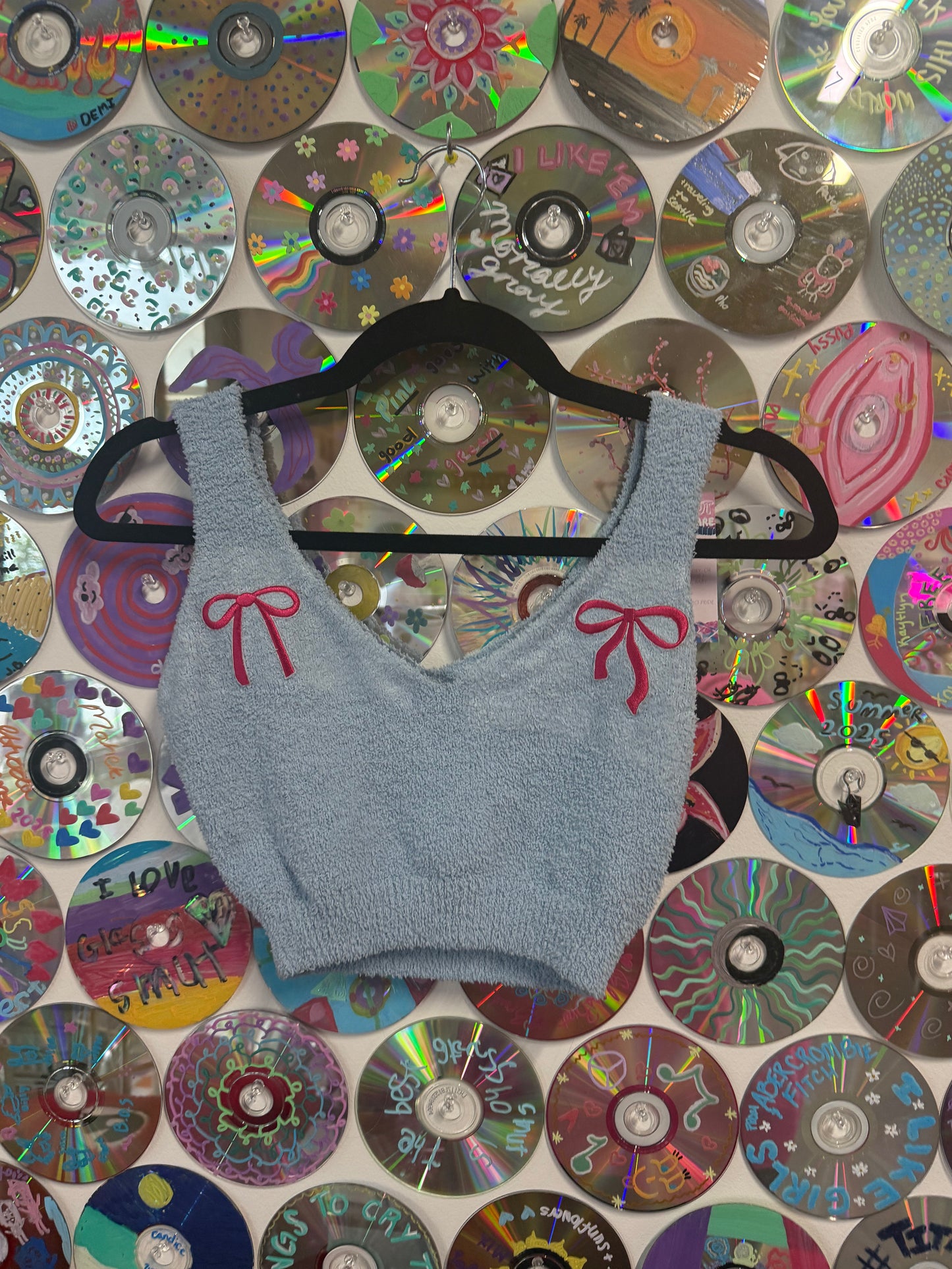 #179 - Boucle and Bows Tank Top - S