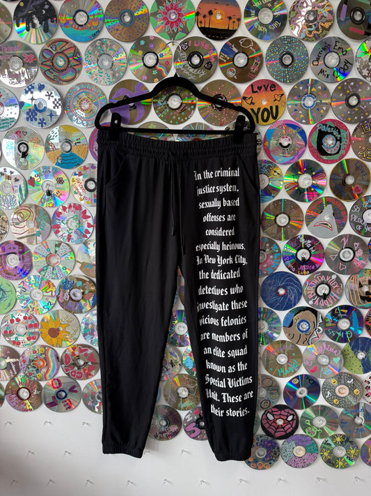 #198 - Law and Pants Sweatpants - XL