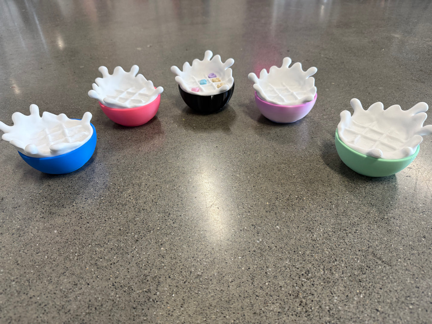 Cereal Bowl Tic-Tac-Toe Games