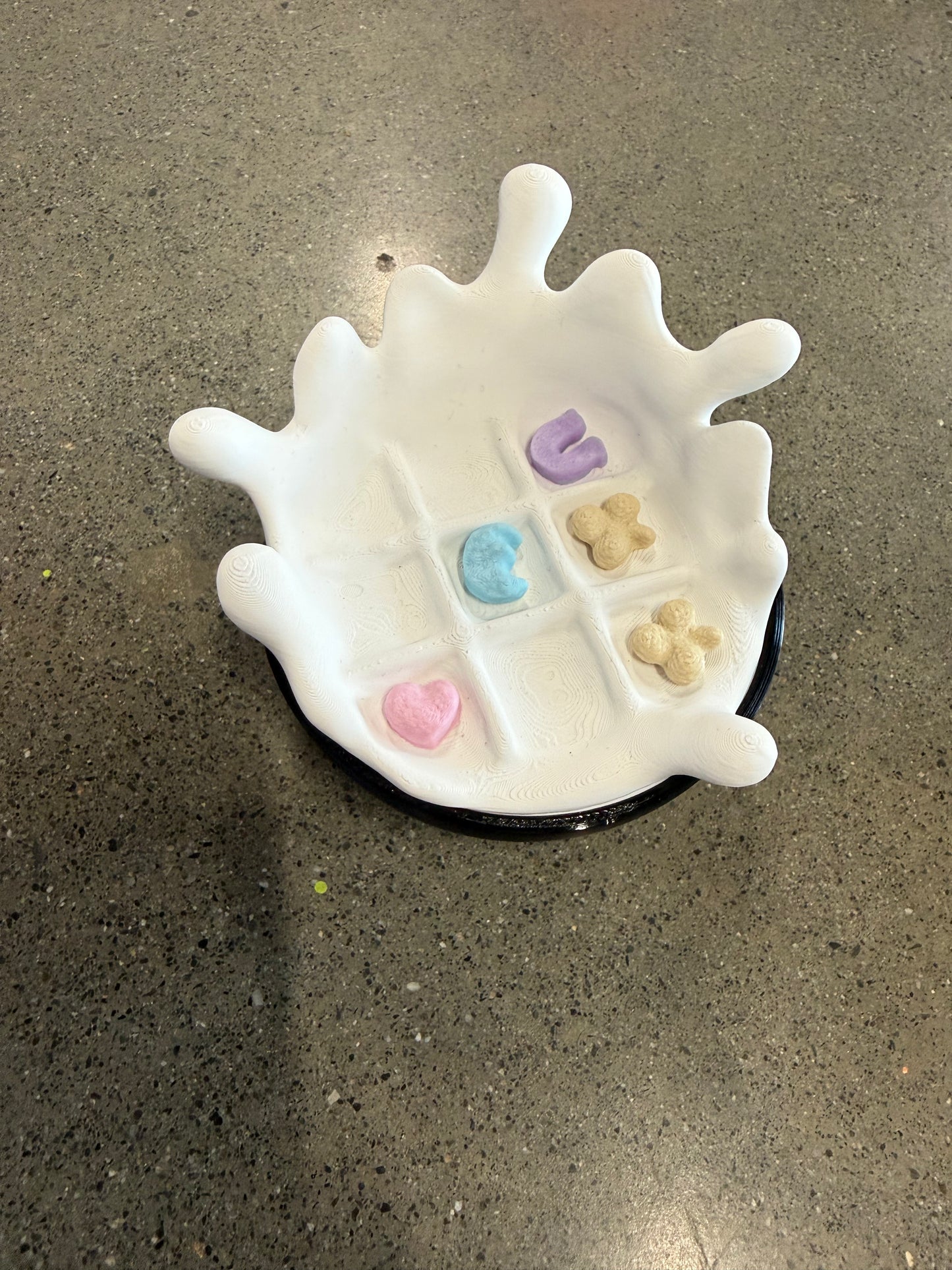 Cereal Bowl Tic-Tac-Toe Games