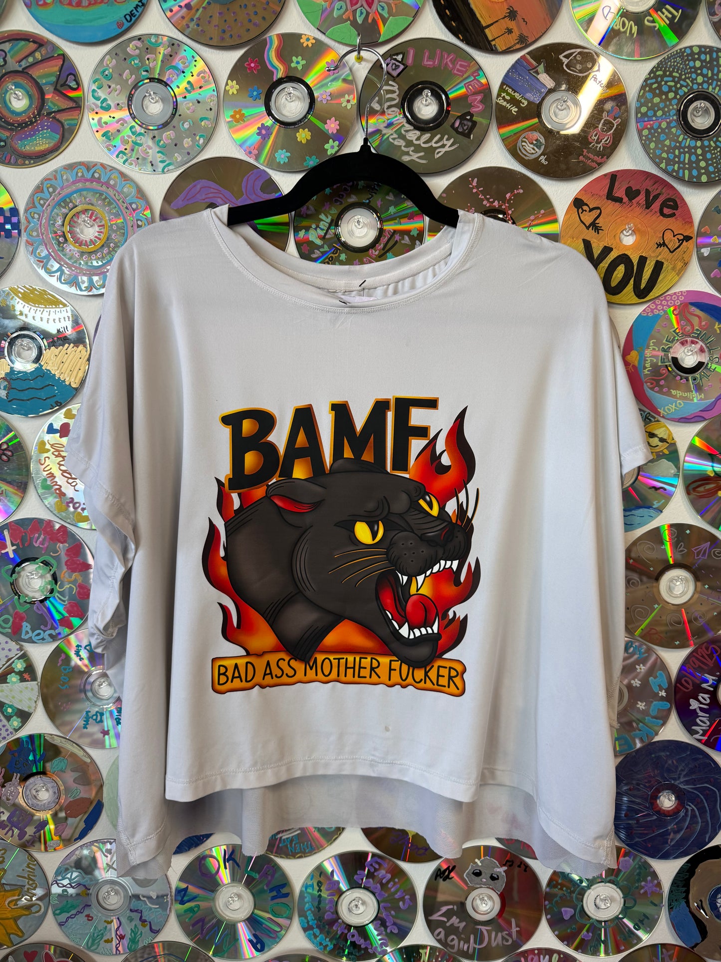 #238 - BAMF Athletic Crop top - 3XL