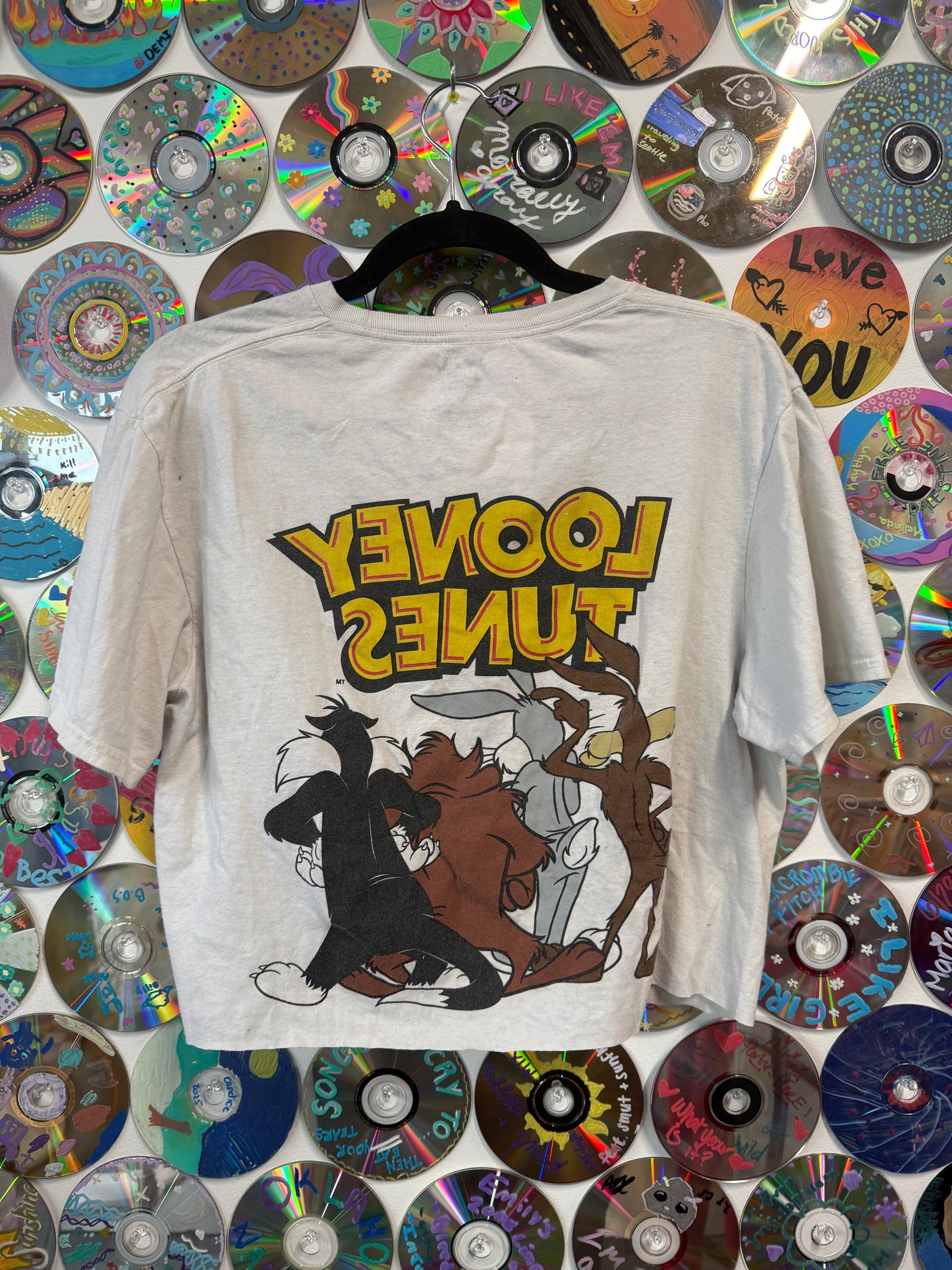 #252 - Looney Tunes Crop T-shirt - L