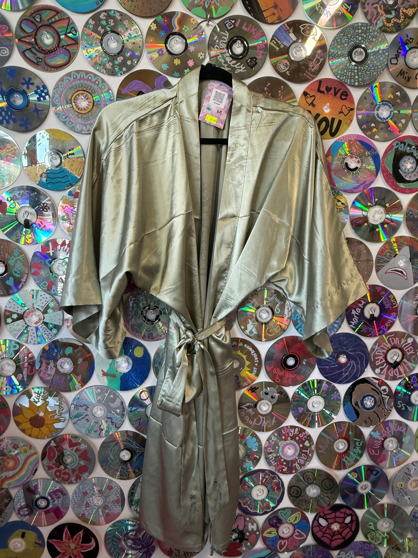 #262 - Regency Satin Robe - M
