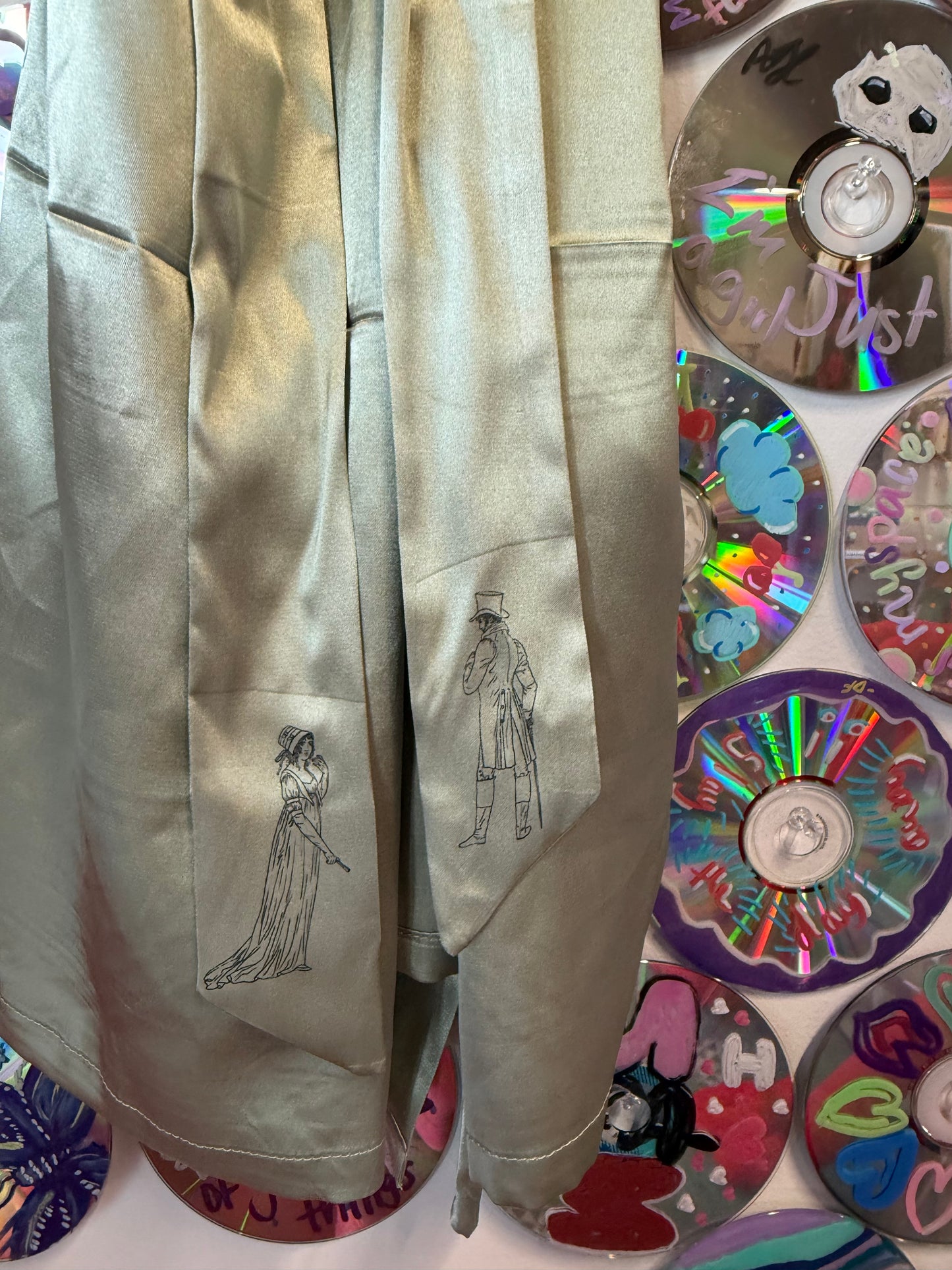 #262 - Regency Satin Robe - M