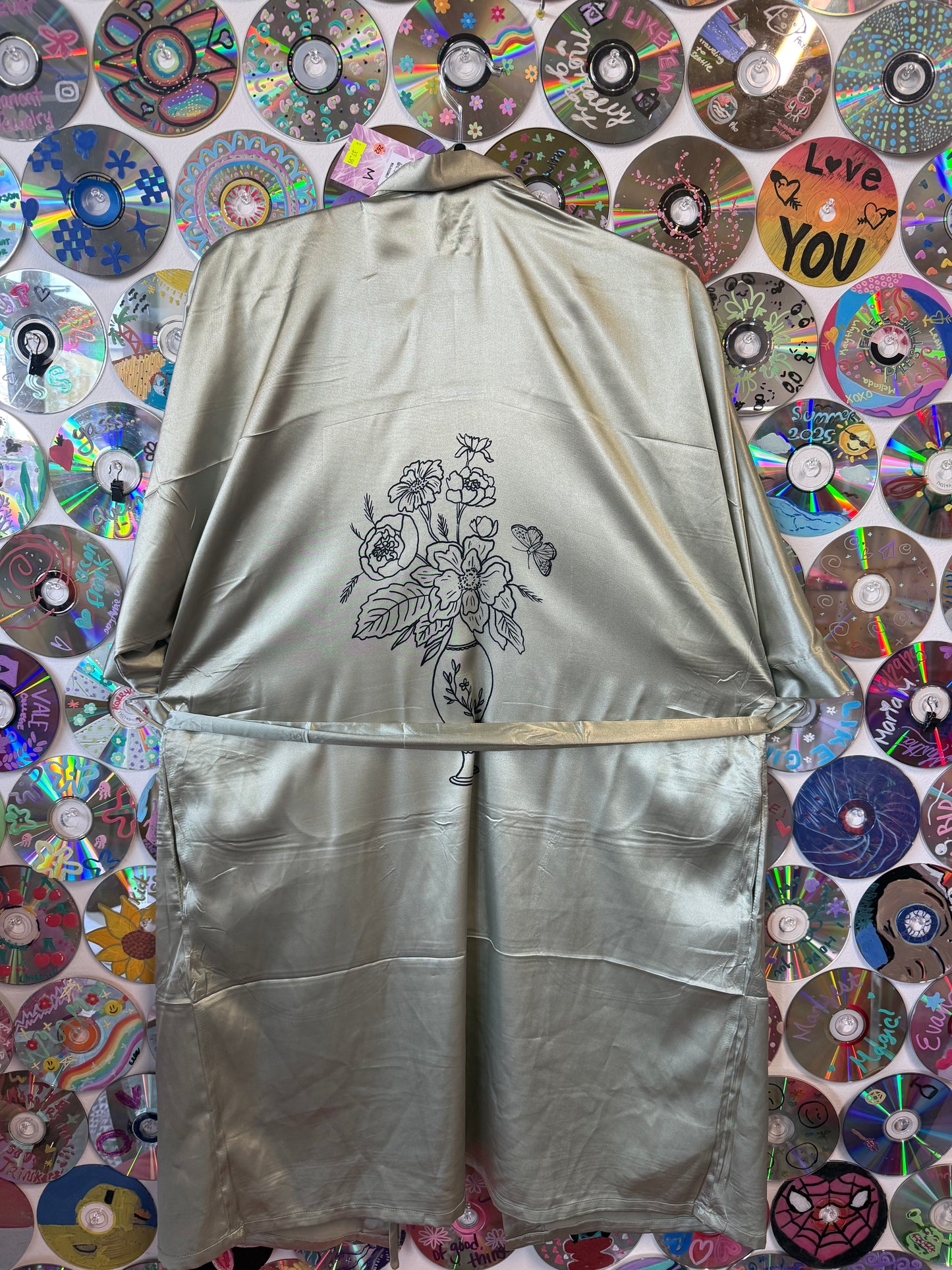 #262 - Regency Satin Robe - M