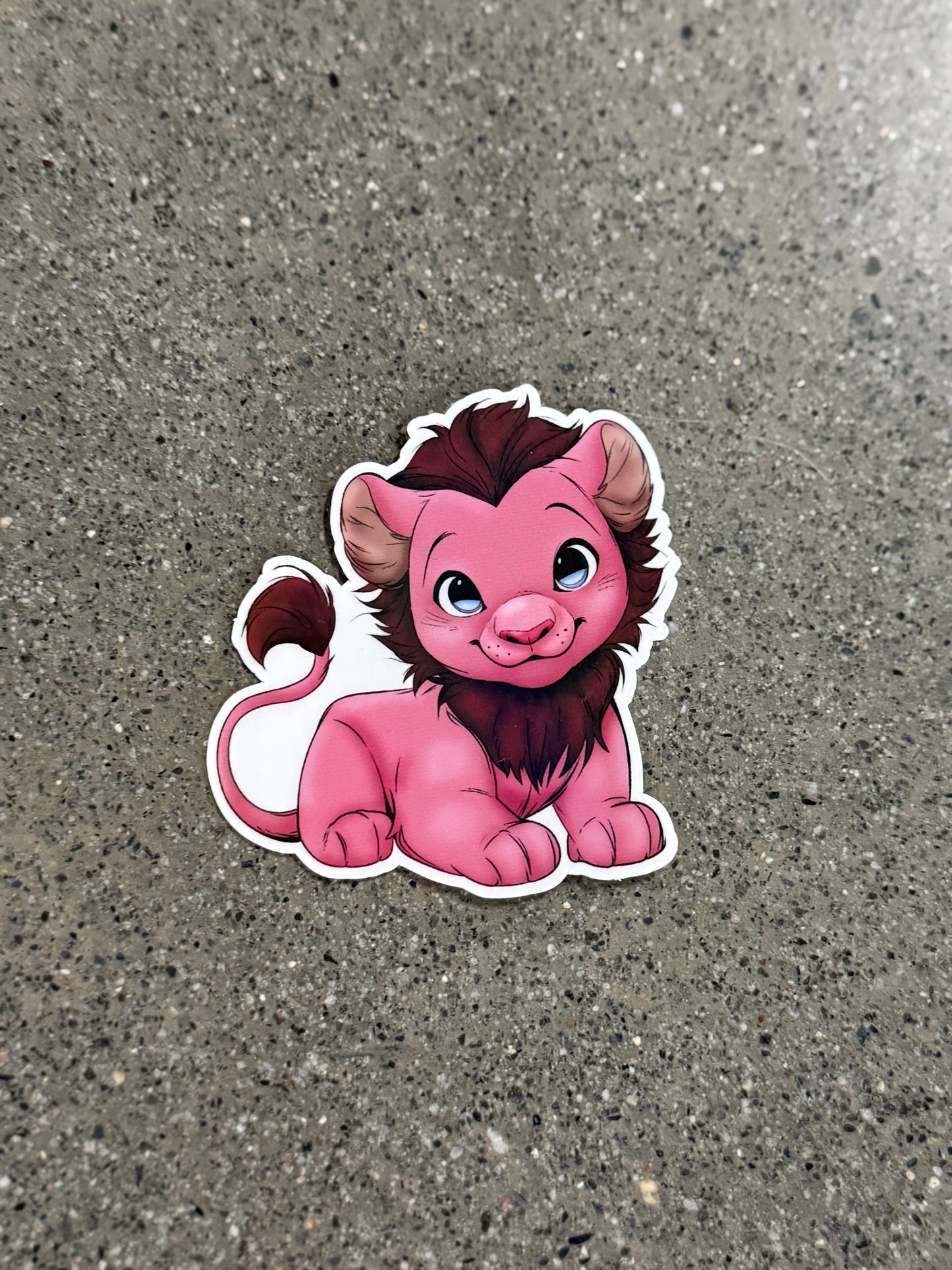 Lion Cub Sticker - D19