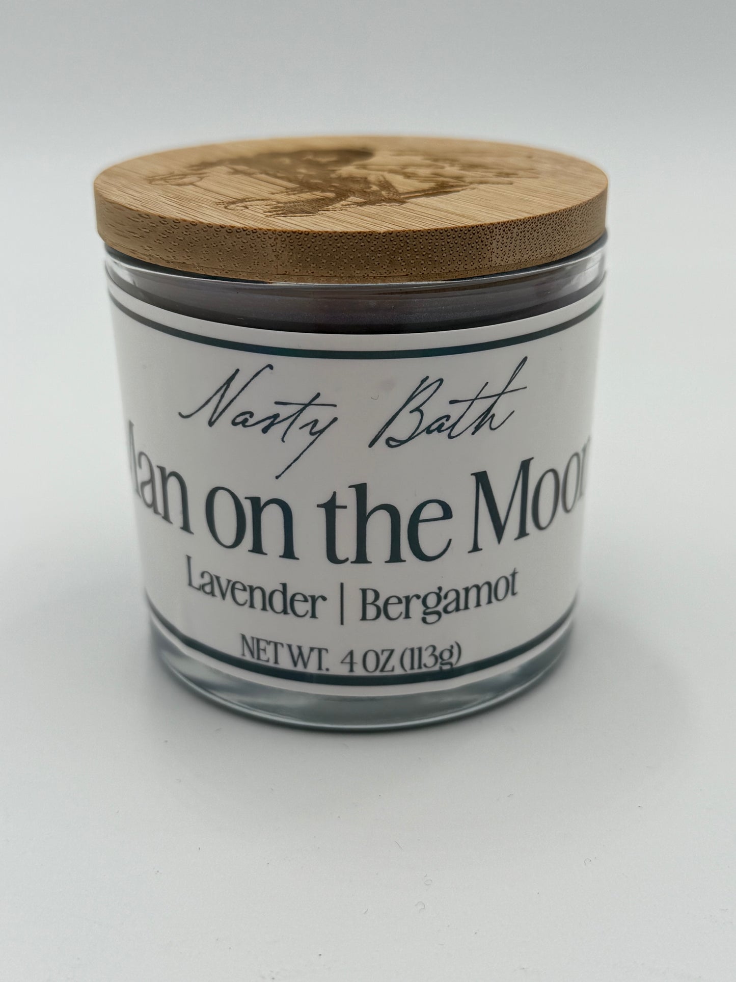 Man on the Moon Candle - by Nasty Bath