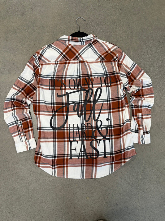 #945 - Fall Hard and Fast Flannel - XL
