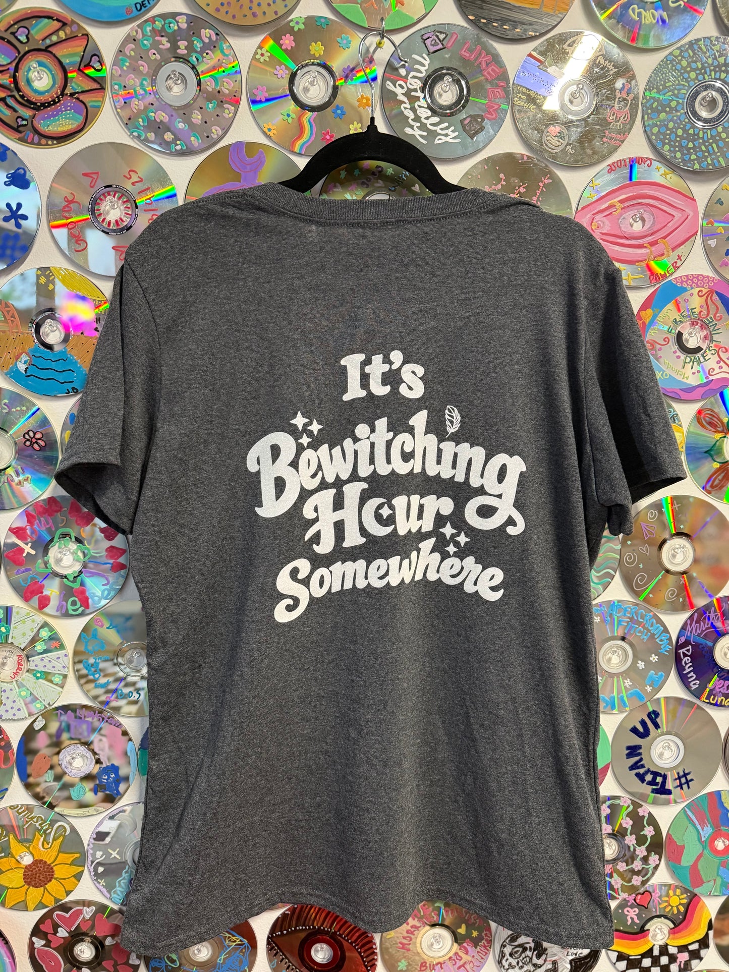 #968 - Bewitching Hour V-neck - L