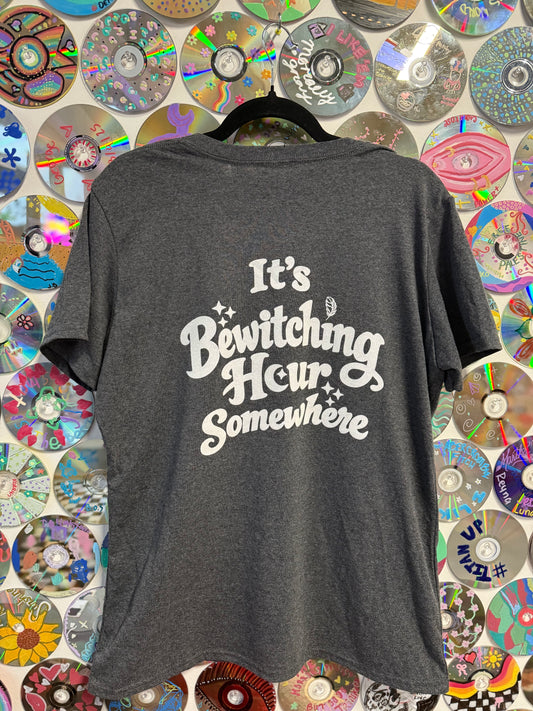 #968 - Bewitching Hour V-neck - L