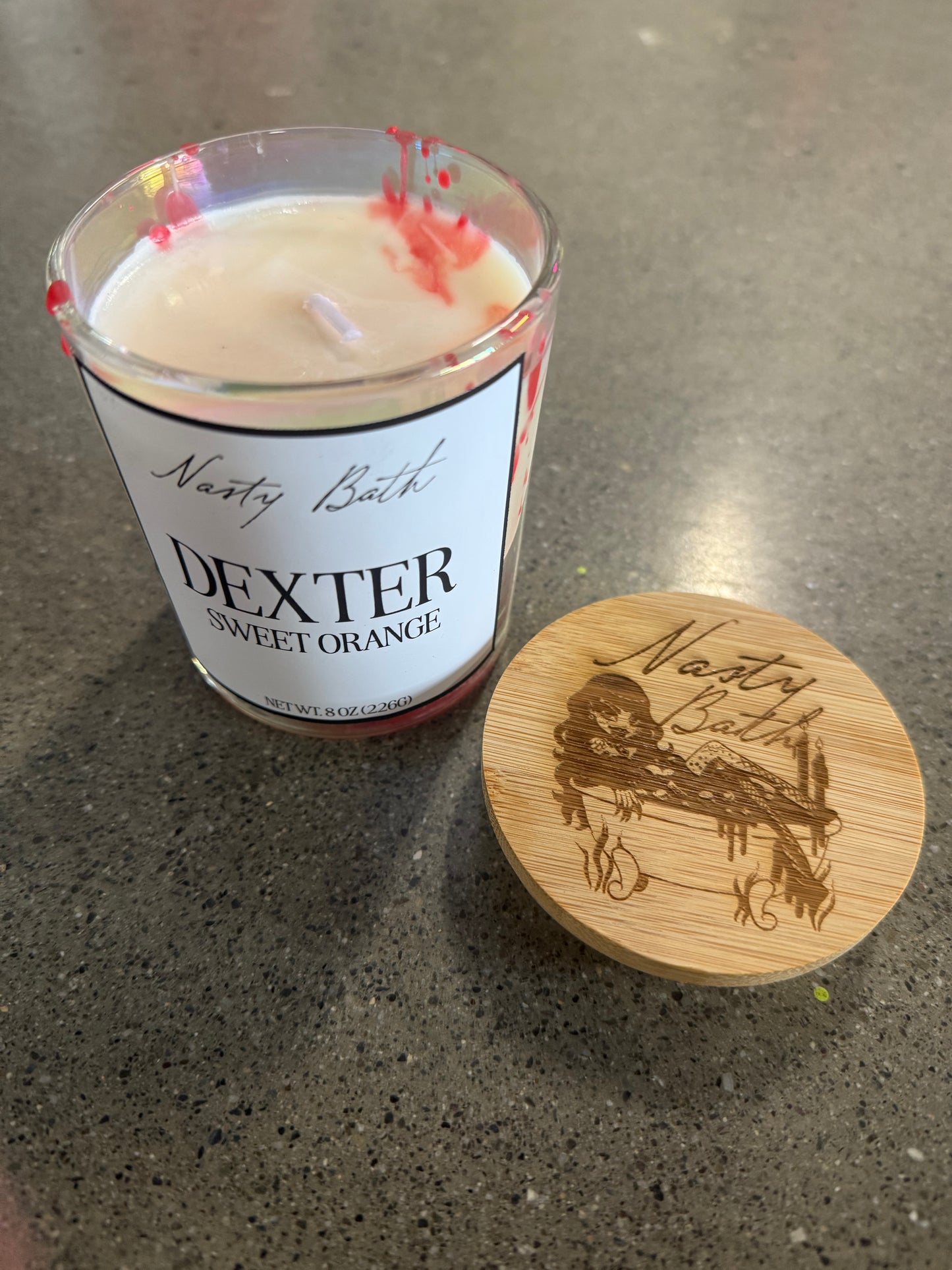 Dexter Candle - by Nasty Bath