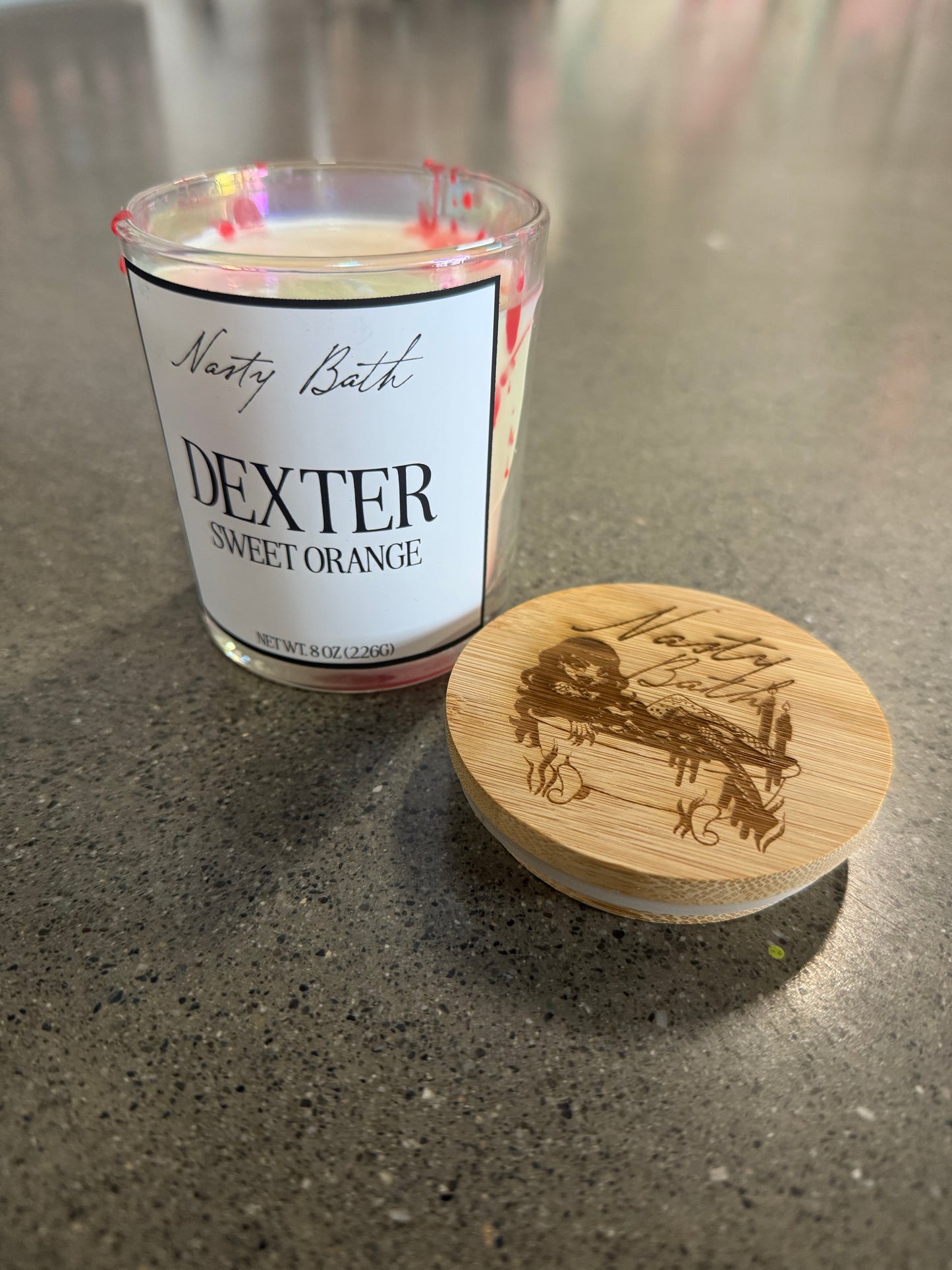 Dexter Candle - by Nasty Bath