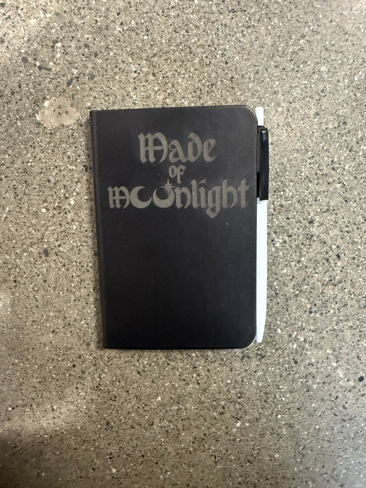 #975 - Made of Moonlight mini notebook - Black