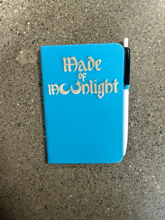 #974 - Made of Moonlight mini notebook - Blue