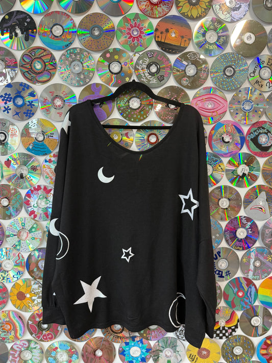 #980 - Moonlight Open Back Sweater - 2XL