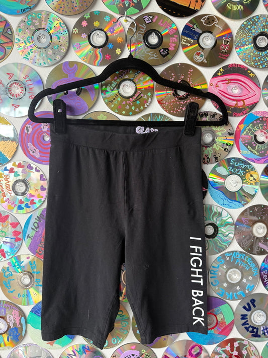 #1 - I Fight Back Bike Shorts - S