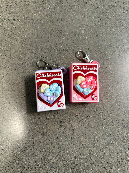 Clickhearts Valentines Candy Clickers