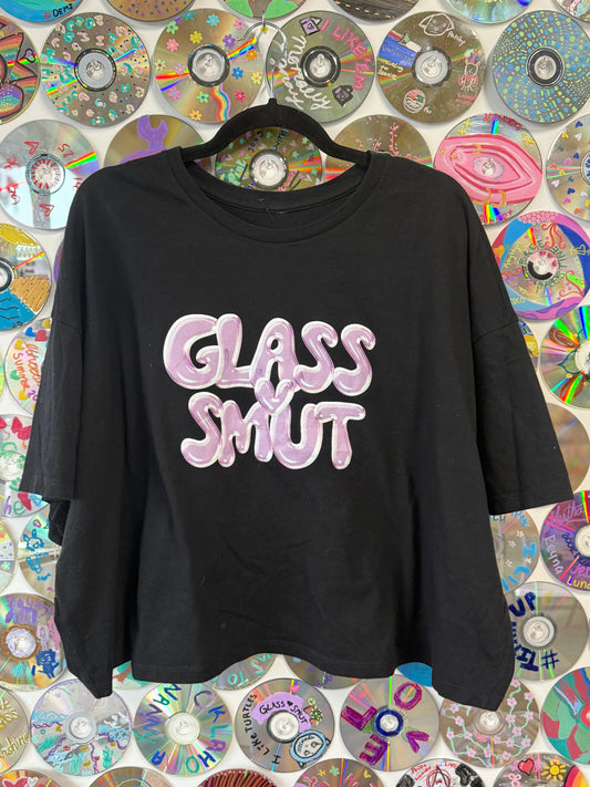 #4 - GlassSmut Bubble Logo Crop Top - 2XL