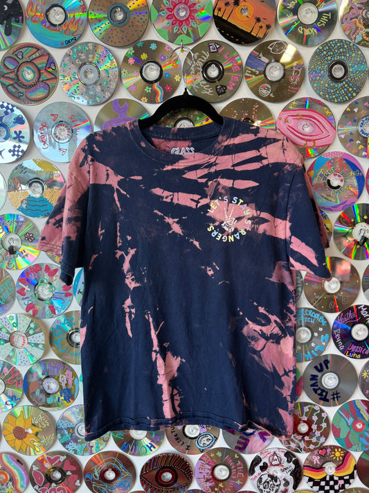 #9 - Let's Stay Strangers Acid Tye-Dye T-shirt - M