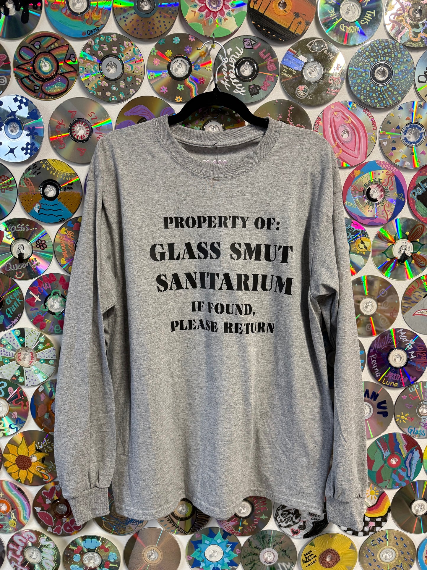 #24 - GlassSmut Sanitarium Long Sleeve Shirt - L