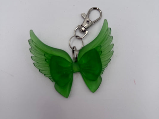 Winged Bow Keychain