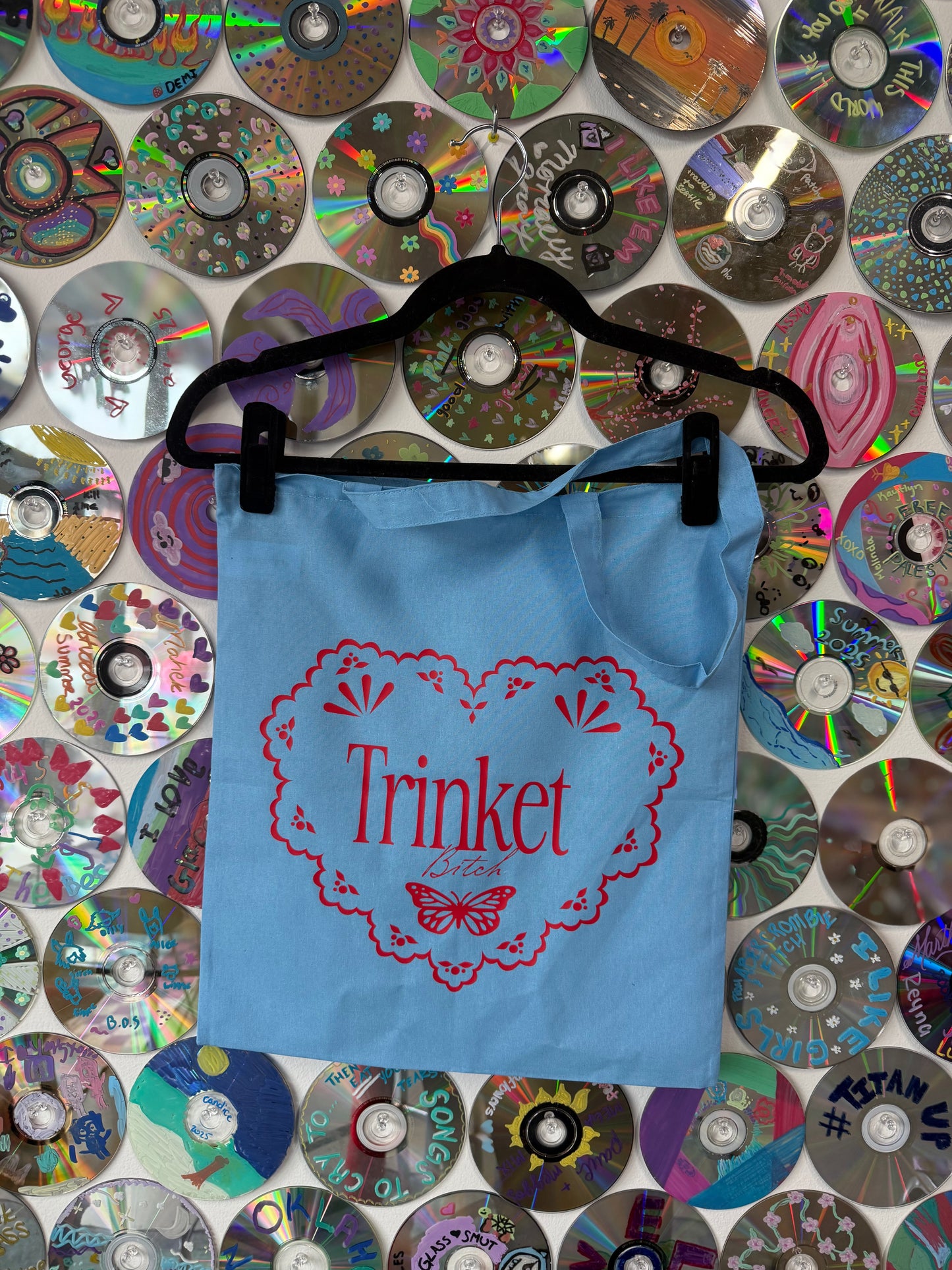 #53 - Trinket Bitch Blue Tote bag