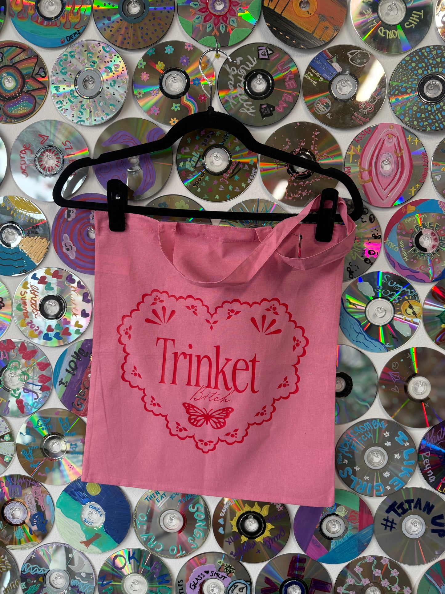 #54 - Trinket Bitch Pink Tote bag